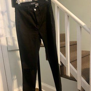 Akira Skinny Black Jeans, Size 26